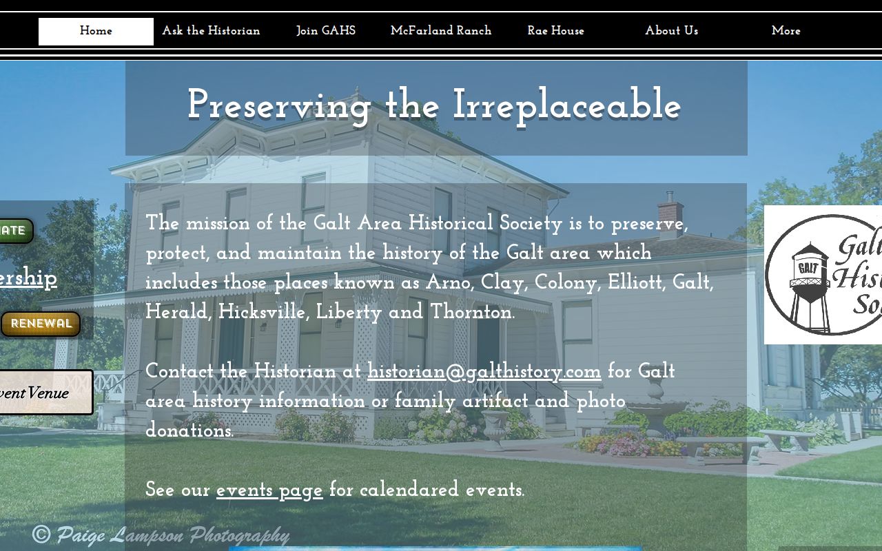 Galt city directory Galt Area Historical Society archive