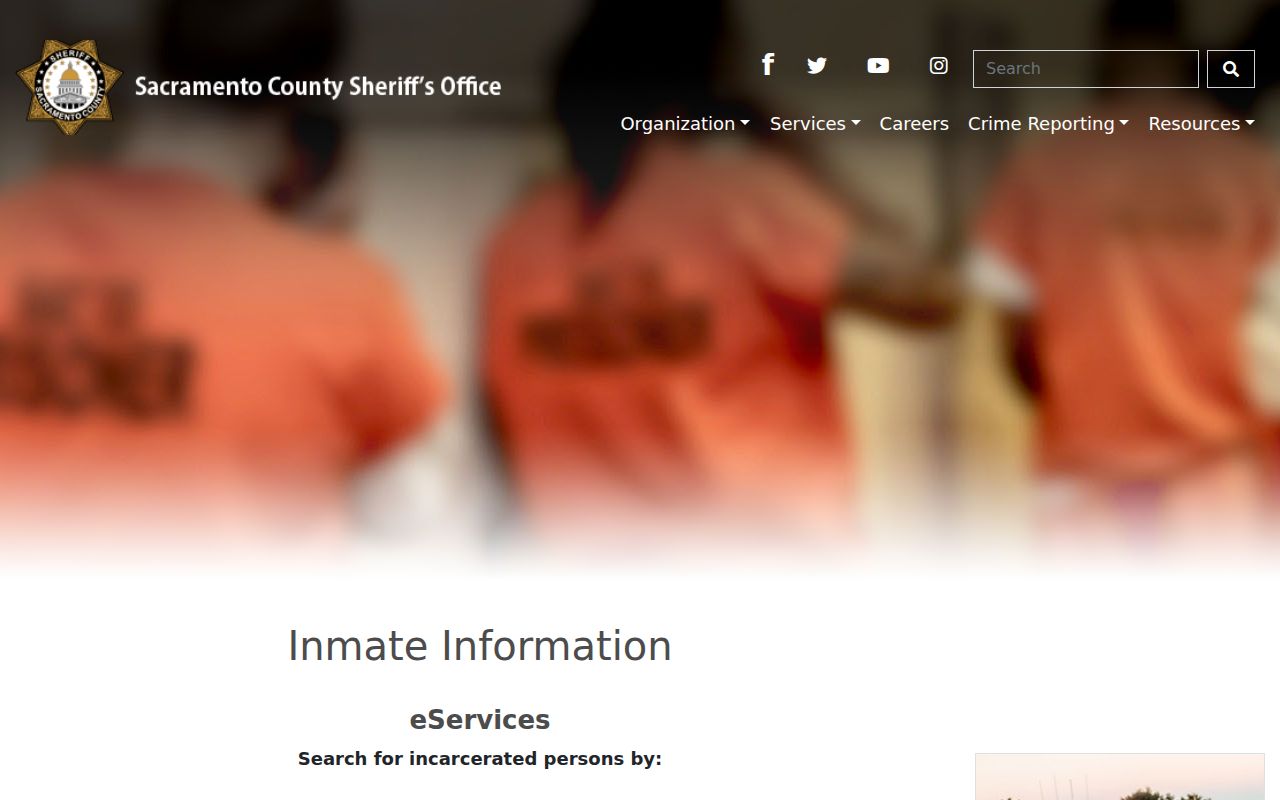 Galt residents directory Sacramento County custody search