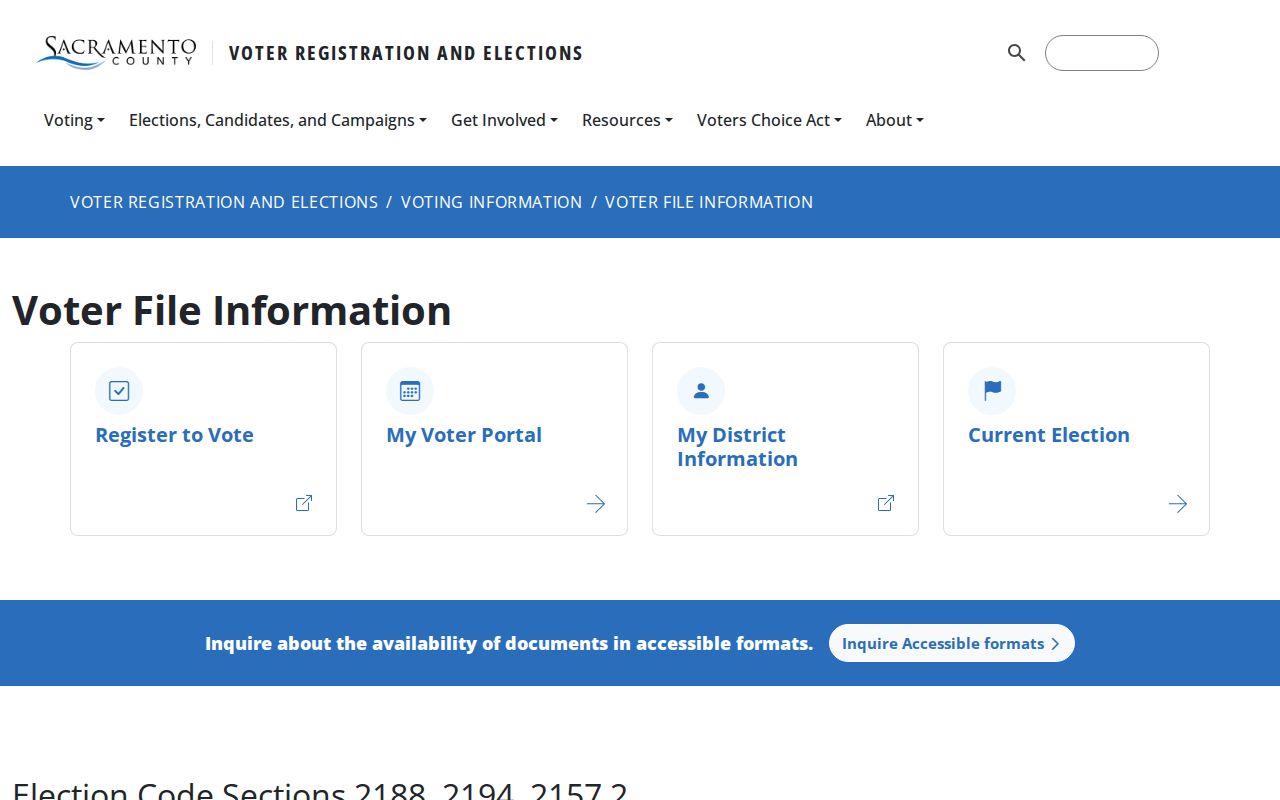 Galt residents directory Sacramento voter file information